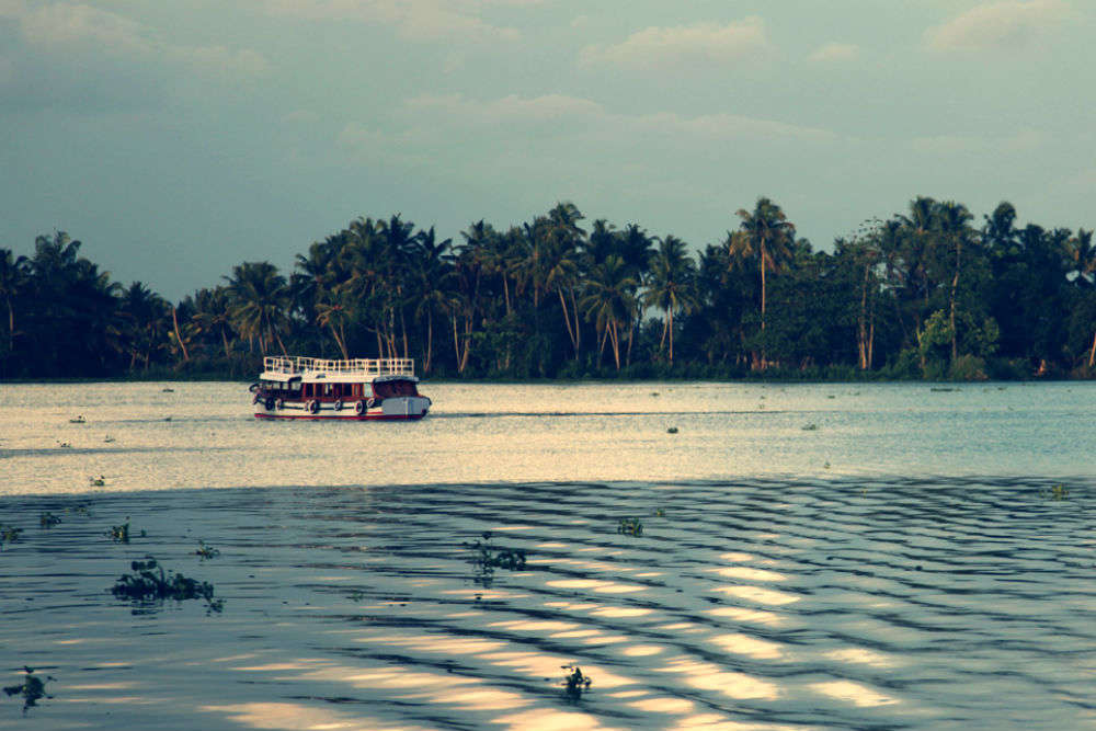 Backwater cruise on Vembanad Lake