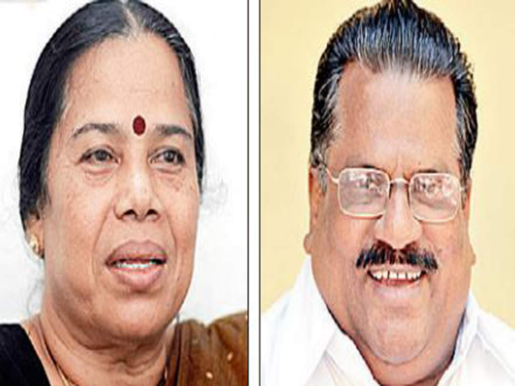 E P Jayarajan, P K Sreemathy let off with a warning ...