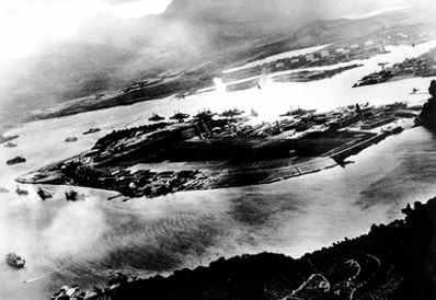 Japanese attack on Pearl Harbour on December 7, 1941 (Getty images)