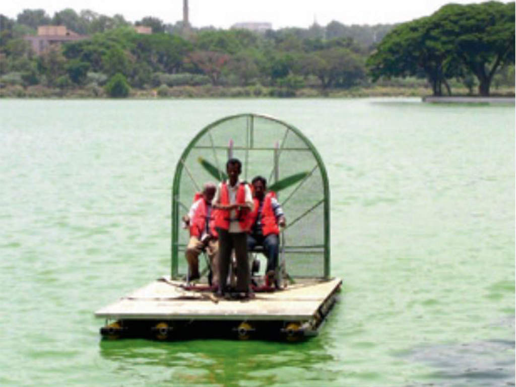 The National Aerospace Laboratories (NAL) has developed an airboat that can be deployed for the cleaning up of polluted waterbodies, including the Bellandur Lake.