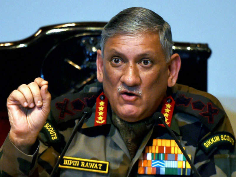 Kashmir 'human shield' row: Dirty war has to be fought with innovative ways, Army Chief Bipin Rawat says