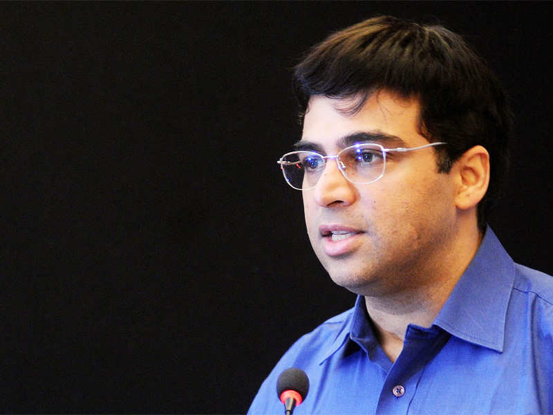 Viswanathan Anand. (TOI Photo)