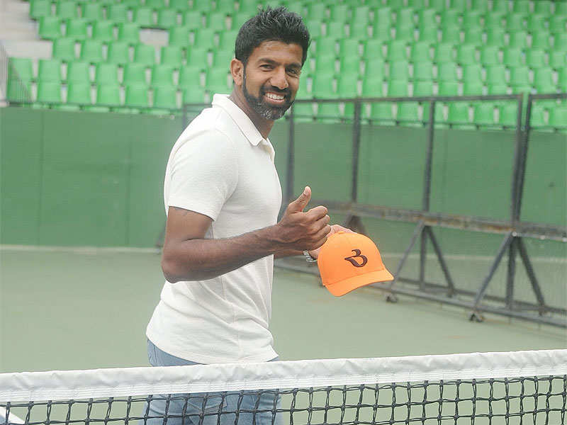 Bopanna had to wait for 14 years after turning Pro to clinch a Major trophy. (TOI Photo)