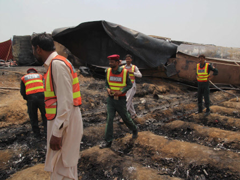 149 killed, 117 injured as oil tanker explodes in Pakistan