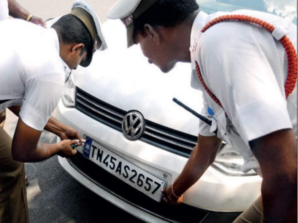 vehicles-in-tamil-nadu-yet-to-get-high-security-number-plates-chennai