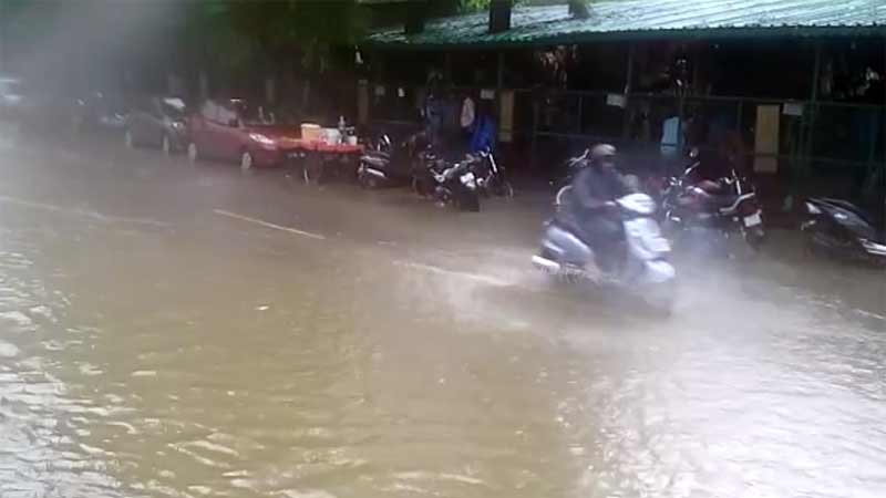 Heavy rain lashes Doon, Met predicts wet week ahead