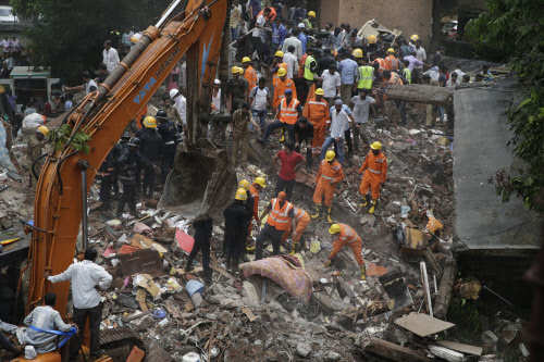 Live Updates: Mumbai building collapse:12 people have died and 16 ...