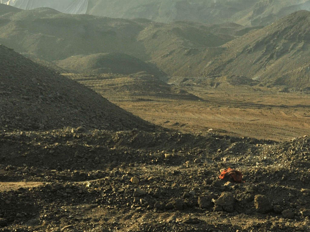 File photo of a coal mine