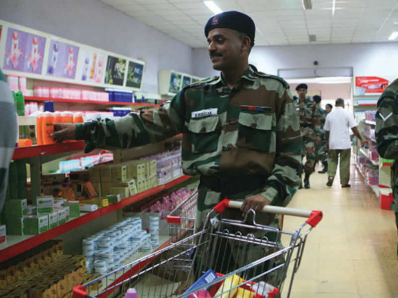 trolley bag price in army canteen