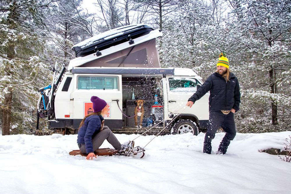 Travel goals! These travellers quit regular lives to travel and live in a van