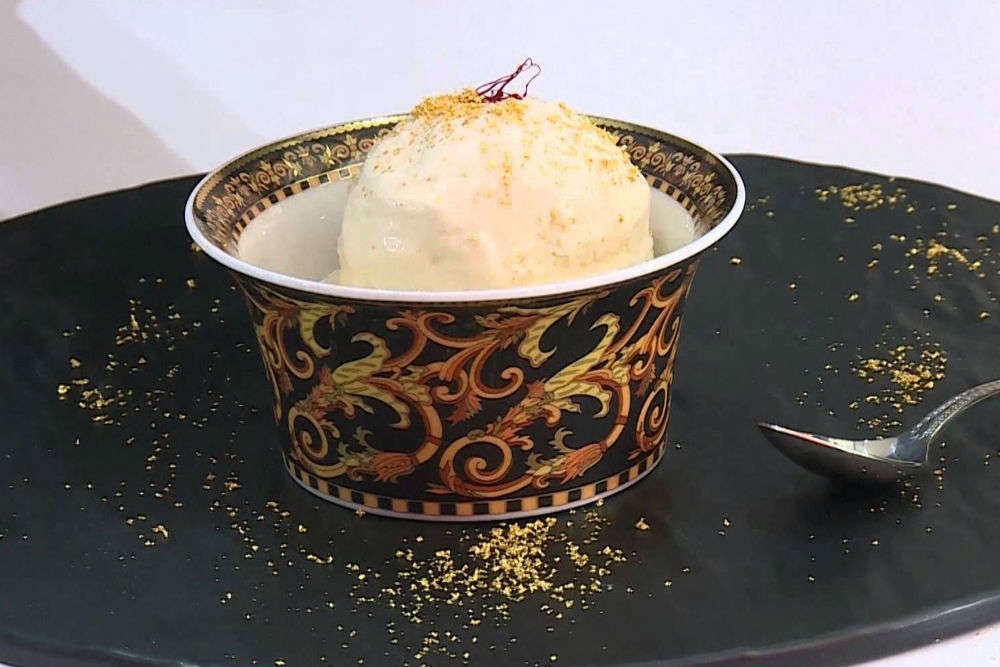 A Dubai café is serving a scoop of diamond ice cream at Rs. 52,300!