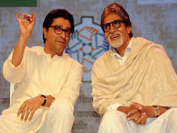 Raj Thackeray gifts Amitabh Bachchan caricatures of iconic characters he's played over the years