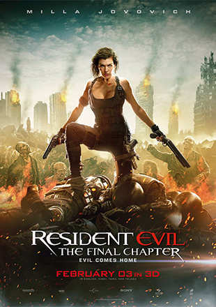 Resident Evil: The Final Chapter Movie: Showtimes, Review, Songs, Trailer,  Posters, News & Videos