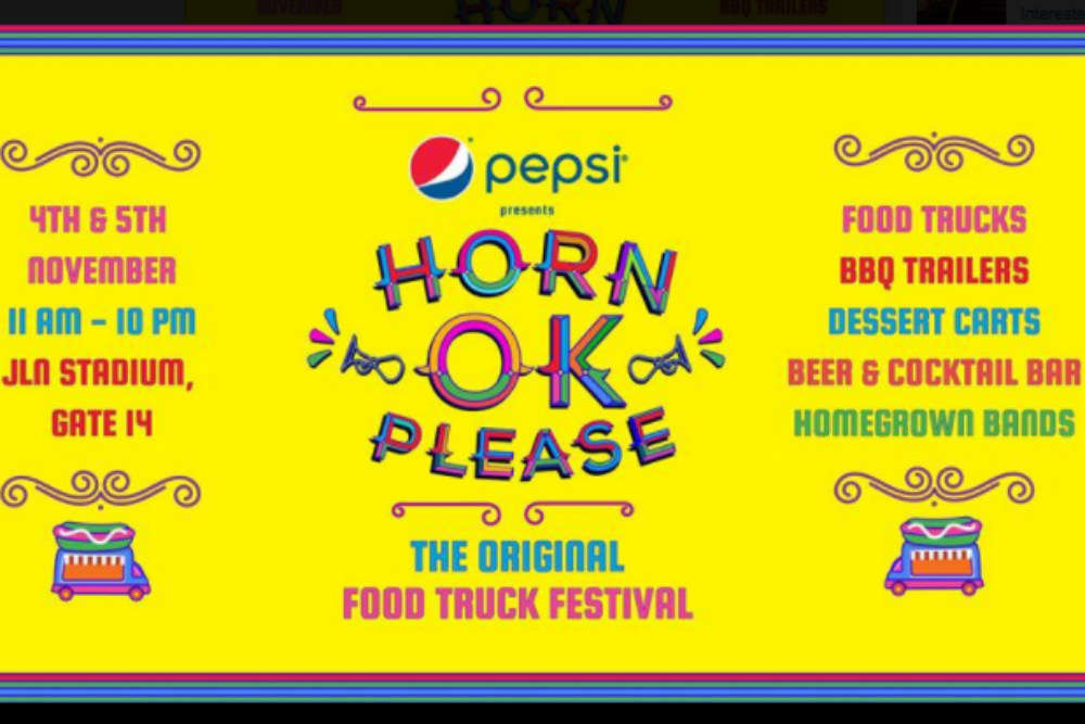 Your guide to Horn Okay Please Food Truck Festival in Delhi