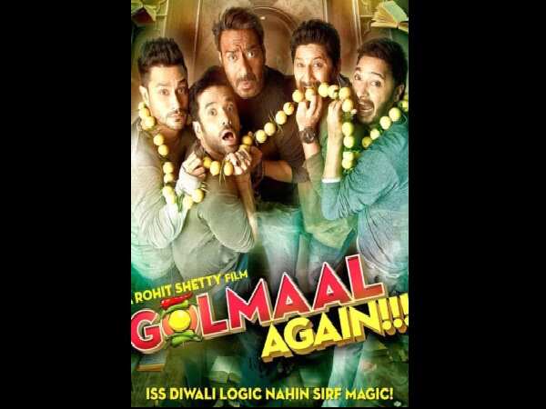 Golmaal Again Worldwide Box Office Collection Rohit Shetty S Comic Caper Becomes 2017 S Highest Grossing Outright Hindi Film Hindi Movie News Times Of India