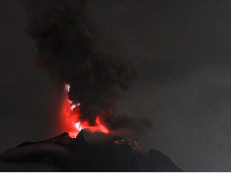Climate change could increase volcano eruptions: Study - Times of India