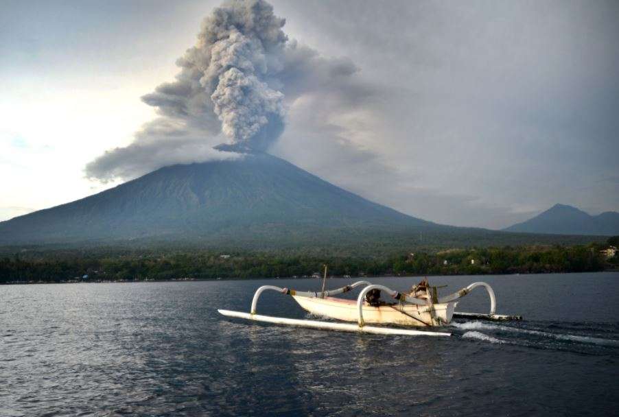 Bali volcano: EAM Sushma Swaraj monitoring situation, Indian mission opens help desk - Times of India