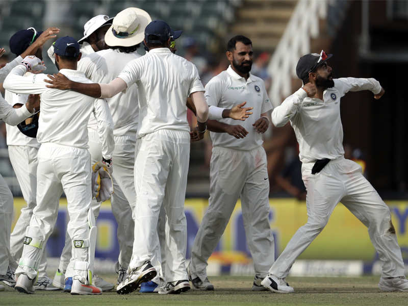 India vs South Africa, 3rd Test: Shami's five-for helps India beat South Africa by 63 runs