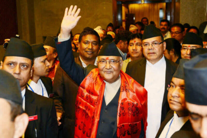 CPN-UML names Oli as Nepal's next Prime Minister - Times of India