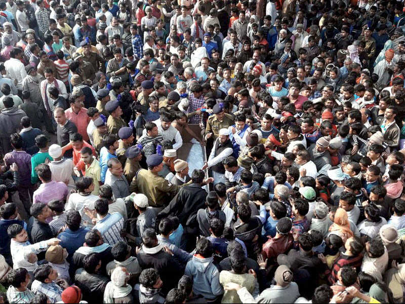Martyred CRPF jawan's kin turn down Bihar government's ex gratia payment of Rs 5 lakh - Times of India