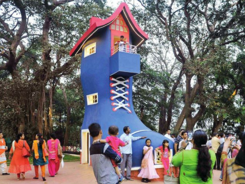 Kamla Nehru Park  Mumbai Shoe Boot House  Juta Ghar
