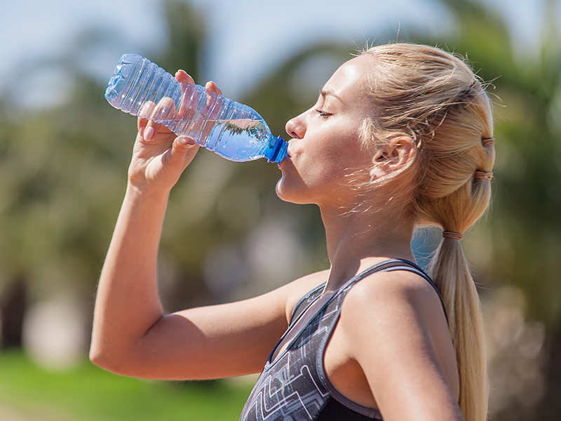 Why standing and drinking water is a bad habit