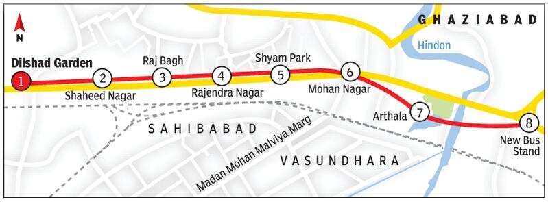 Dilshad Garden Metro Station To Mohan Nagar Distance Fasci Garden dilshad-garden-metro-station-to-mohan-nagar-distance-fasci-garden