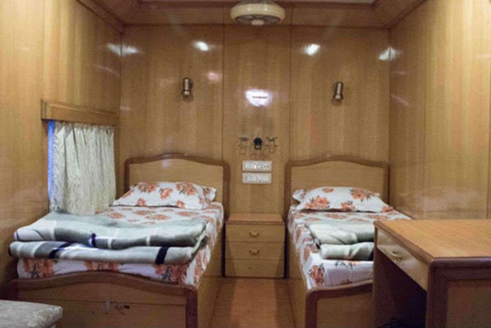 Indian Railways’ luxurious saloon coach opens for public