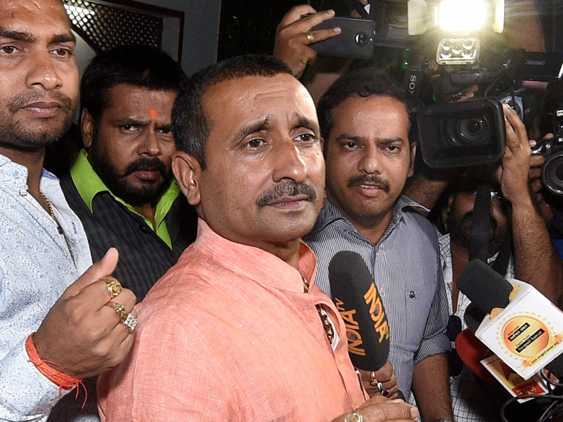 Rape accused BJP MLA Kuldeep Sengar