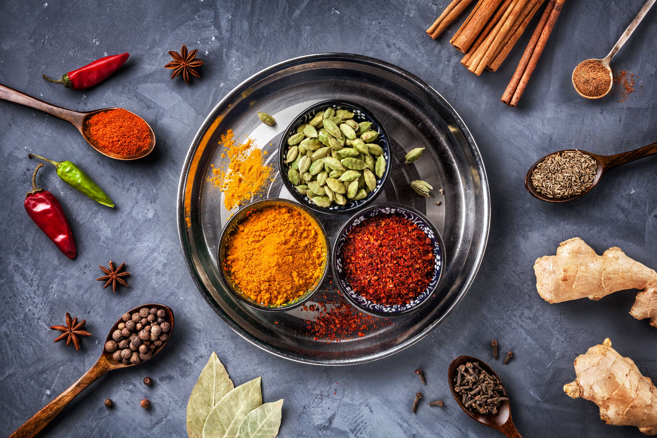 what spices help lose belly fat
