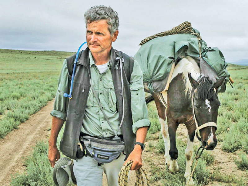 National Geographic Fellow Paul Salopek has spent 64 months on the road since starting out from the Great Rift Valley in Ethiopia in 2013. (Photo credit: John Stanmeyer-VII)