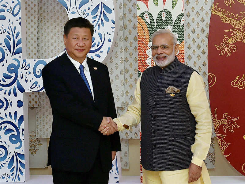 A file photo of PM Modi with Chinese President Xi Jinping.