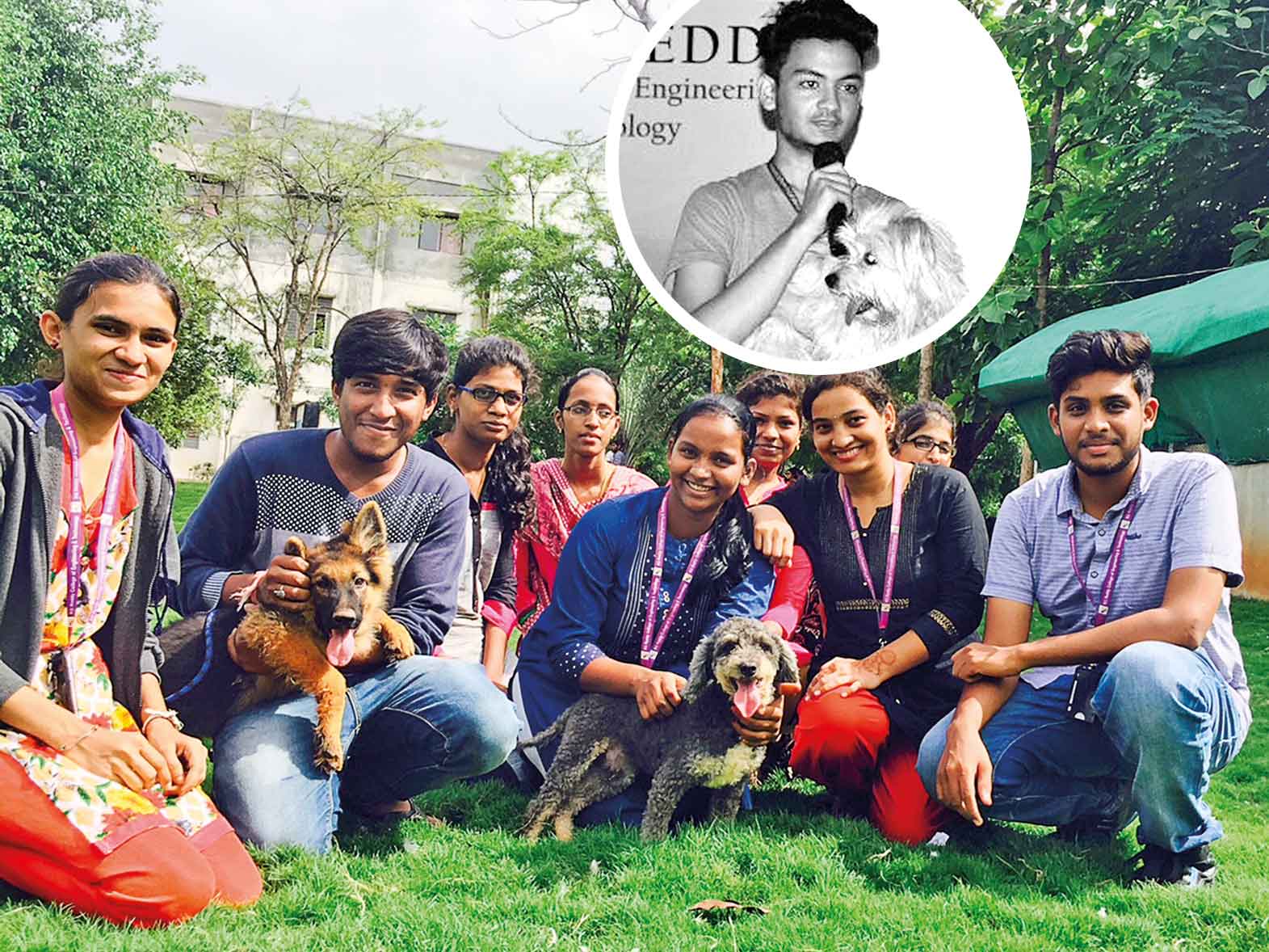 Wow! This campus doubles up as an animal sanctuary | Hyderabad News - Times  of India
