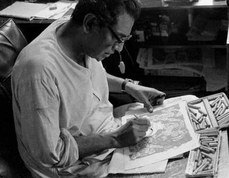 Dilip Kumar's stunning sketch made by Satyajit Ray goes viral. See post -  India Today