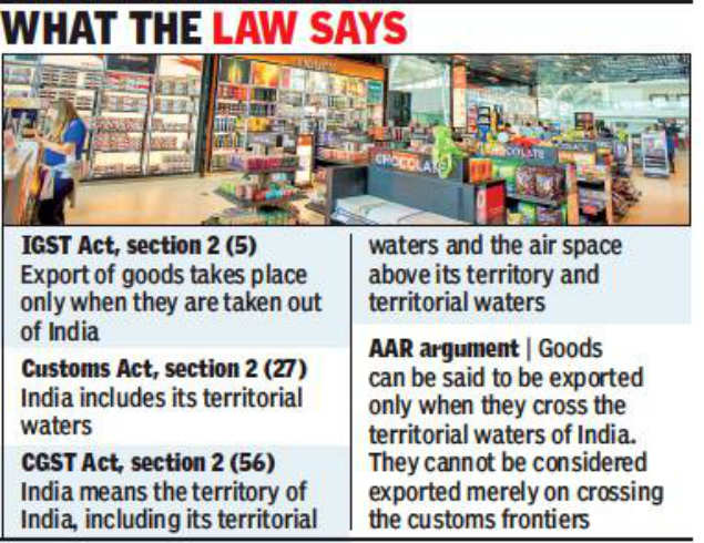 For Now No Gst On Goods Sold At Indian Airports Duty Free Shops Kolkata News Times Of India