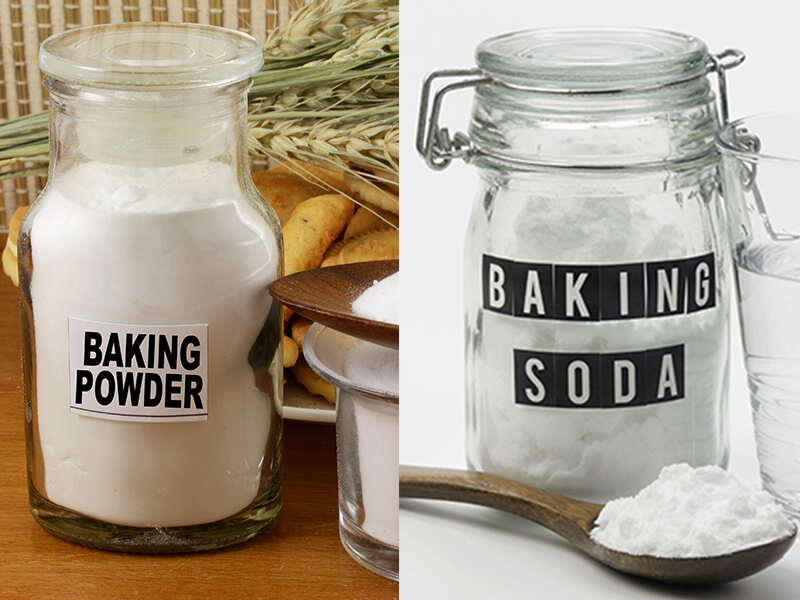 What’s the difference between baking powder and baking soda