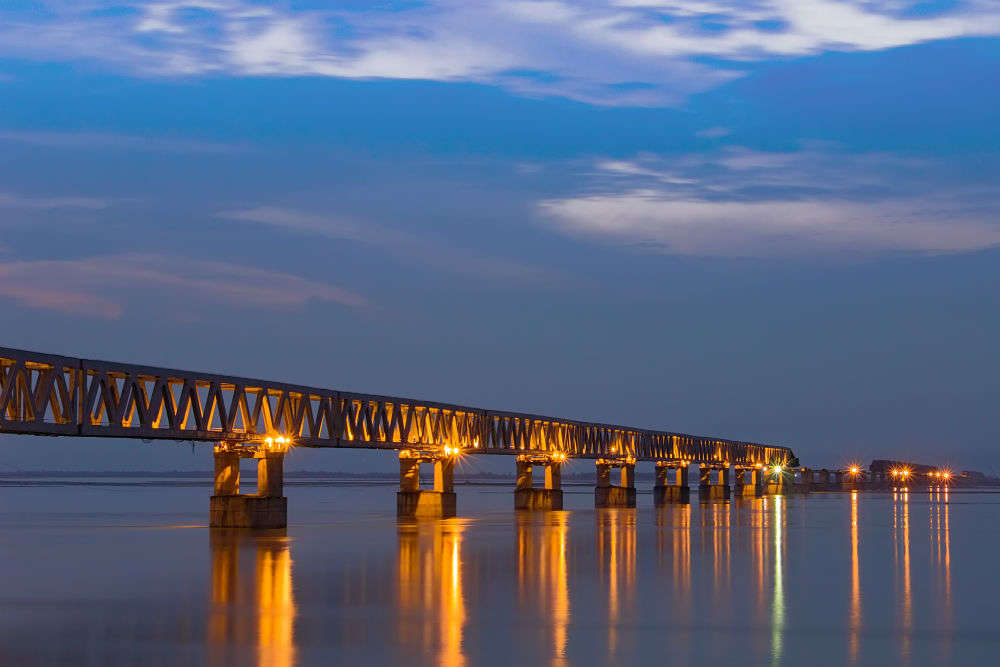 Know all about India’s longest rail-road bridge Bogibeel in northeast