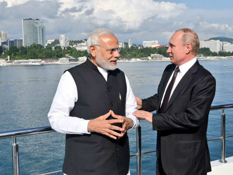 modi in russia visit