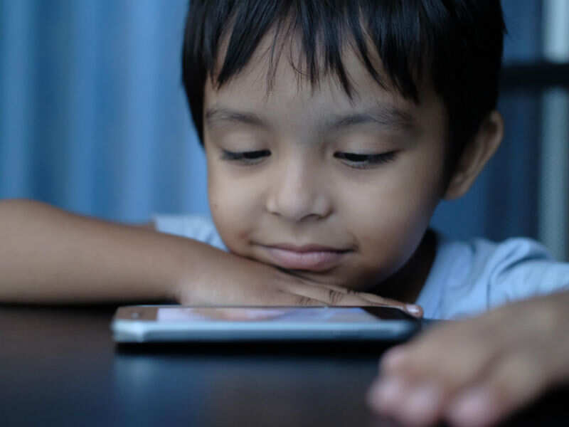 Too much screen time is taking a toll on kids' health - Times of India