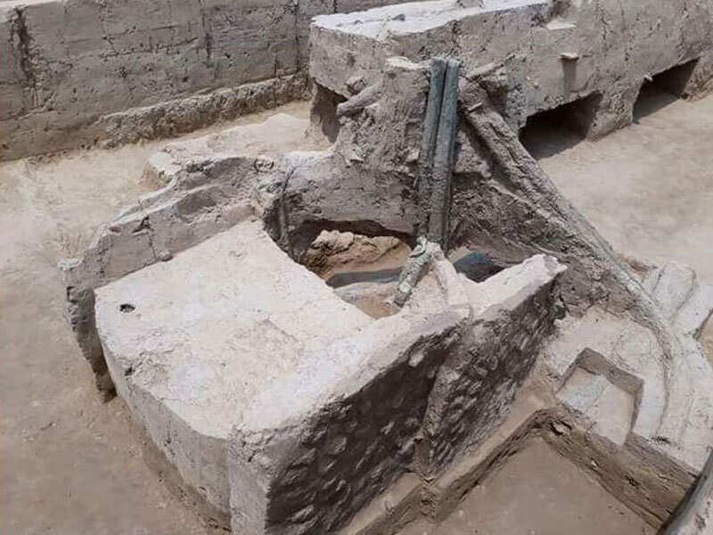 Meerut Asi Unearths First Ever Physical Evidence Of Chariots In Copper Bronze Age Meerut News Times Of India