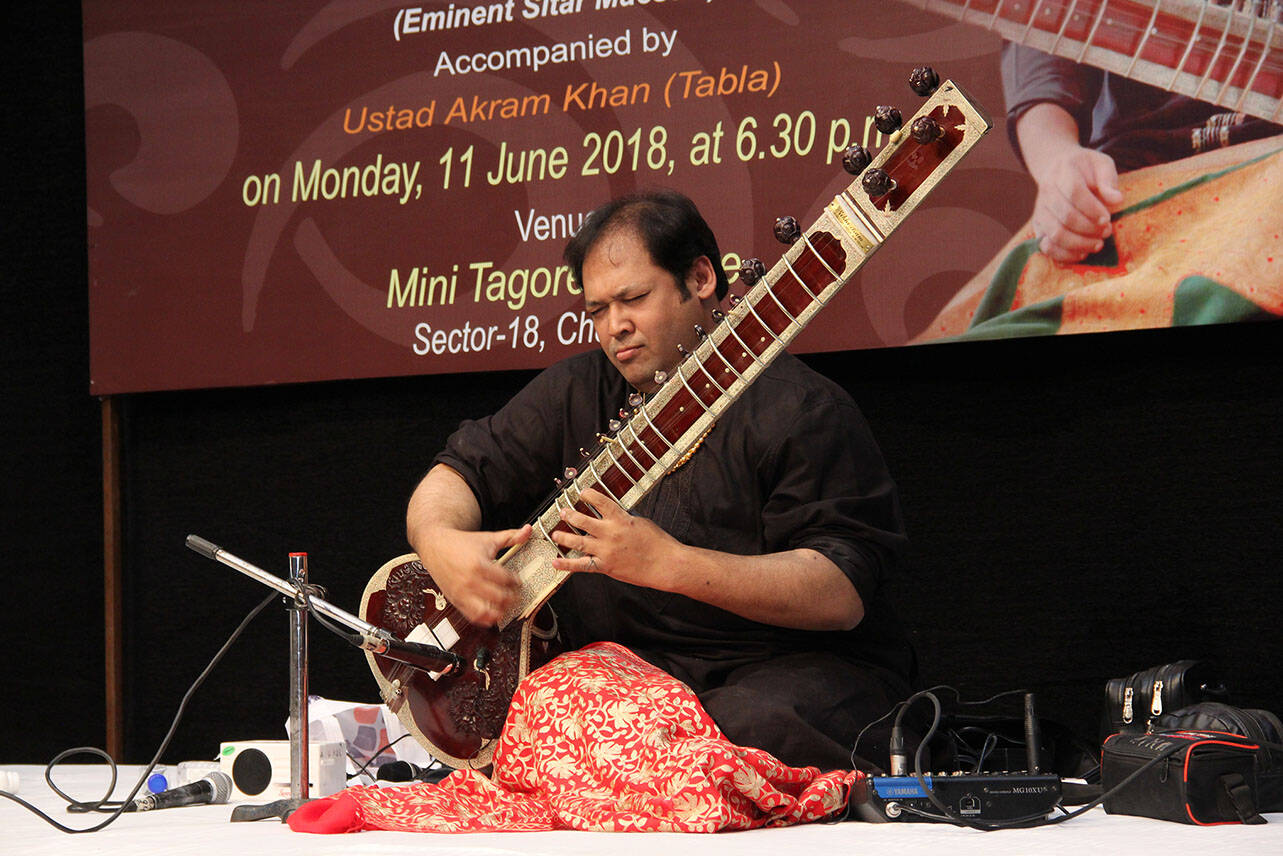 Sitar recital by Pt. Prateek Chaudhury Events Movie News Times of India
