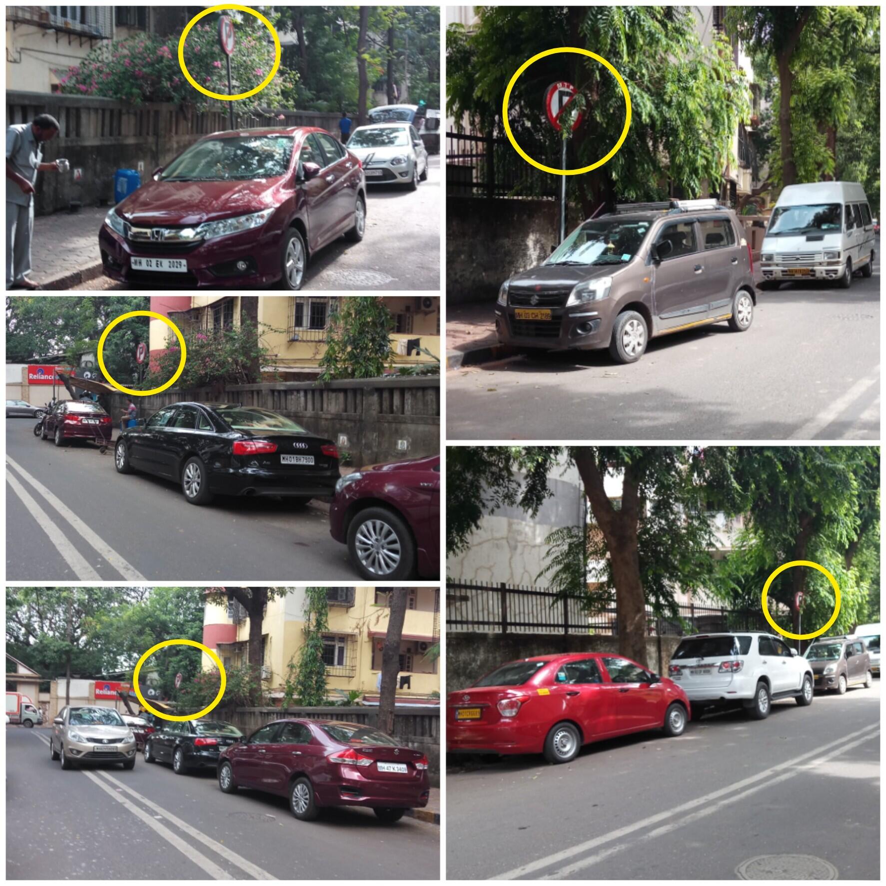 no parking signs have no meaning get rid of it times of india