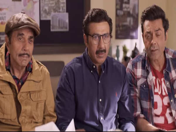 'Yamla Pagla Deewana Phir Se' teaser: This ride with the Deols is a laugh riot - Times of India ►