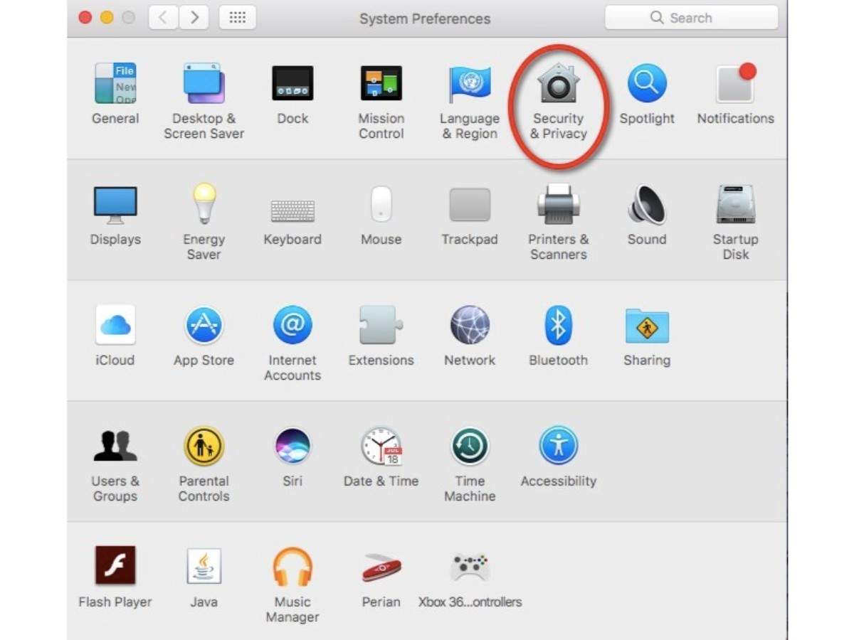 how to allow permission to an emulator mac