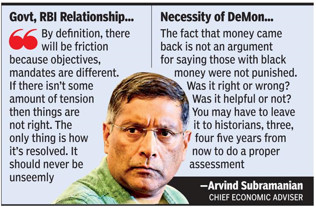 Arvind Subramanian Need More Private May Be Fewer Banks India