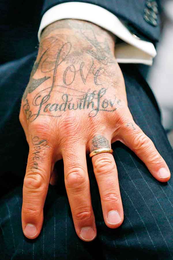 Top 97+ about david beckham hand tattoo latest .vn