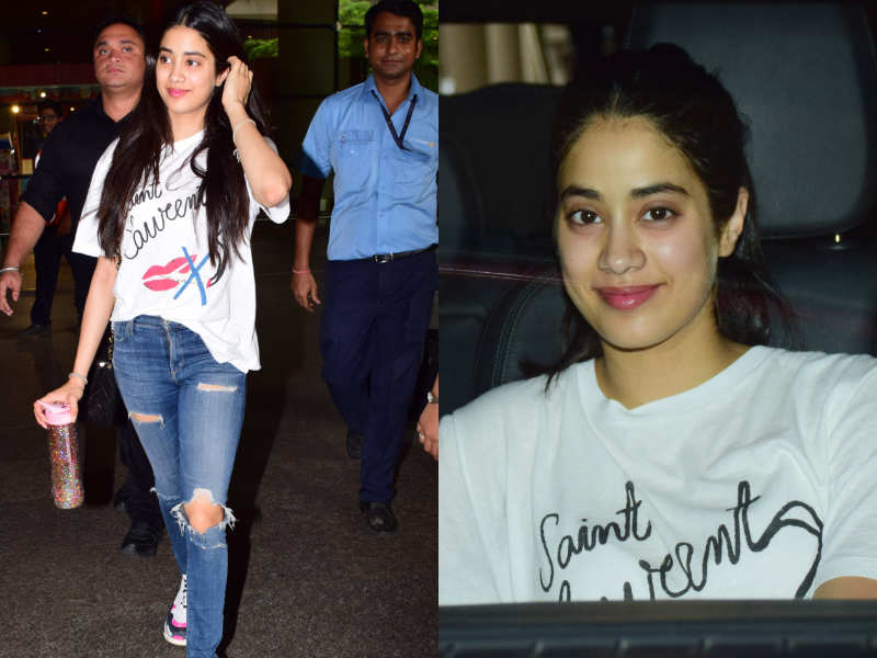 Janhvi Kapoor's 'No smoking' t-shirt should be in your shopping bag ...