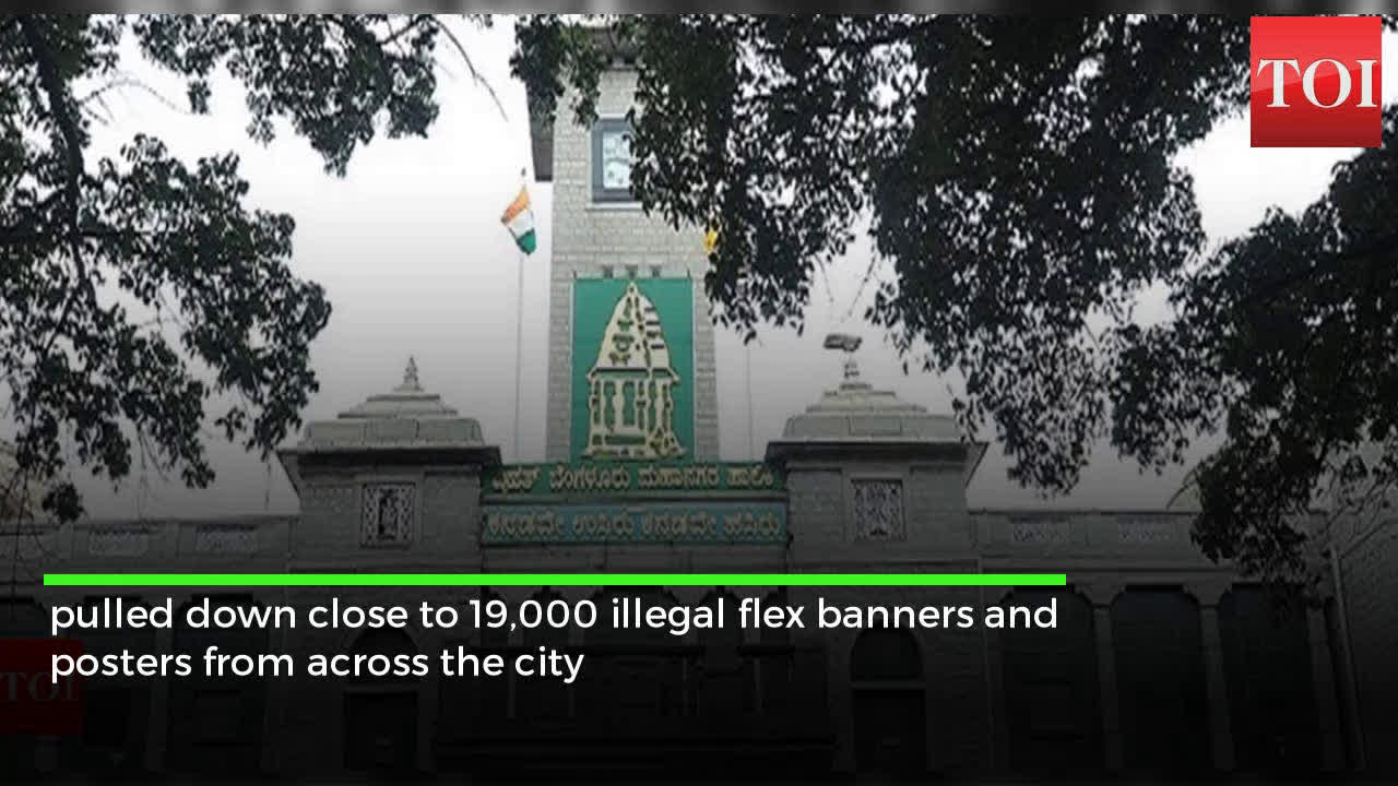 19 000 Flex Boards And Banners Removed In Overnight Drive