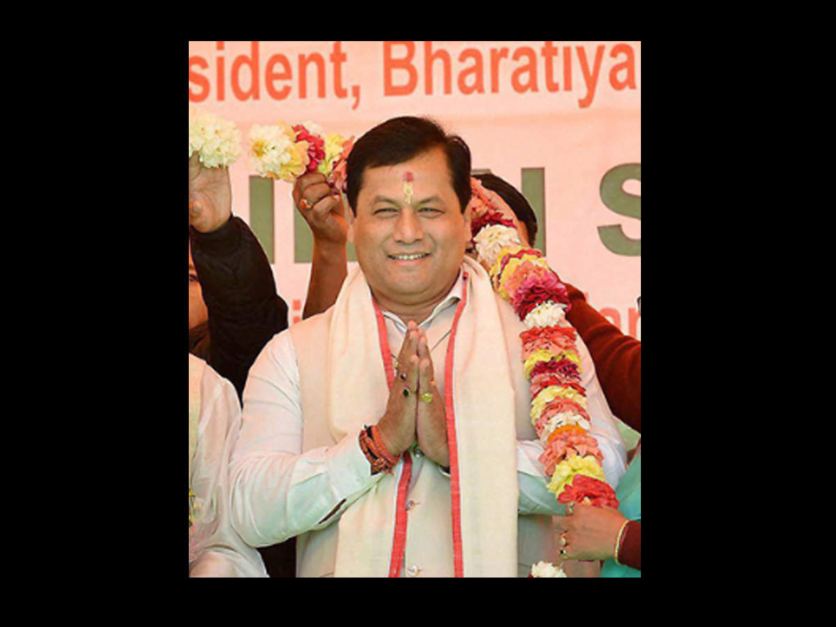 File photo of Assam chief minister Sarbananda Sonowal