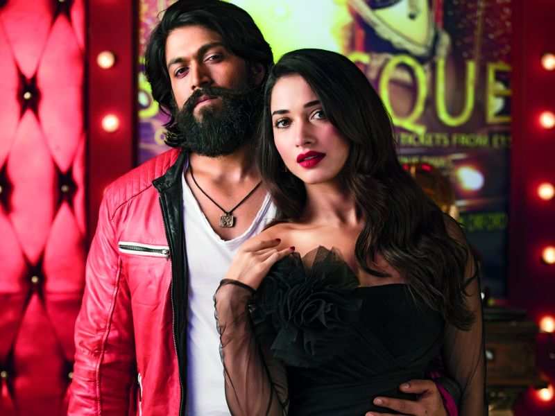 Tamannaah Sizzles With Yash In A Recreated Classic In Kgf